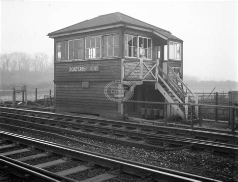 portcreek junction signal box|southern railroad signal box.